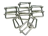 ファミリーツール(FAMILY TOOL) 一本線送り(移動カン) (内幅25mm) シルバー 10個入 57120