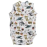 (ocean&ground) オーシャン＆グラウンド メッシュ コンビ肌着 ノースリーブ 春夏用 新生児 肌着 短肌着 1710102 ベビー 赤ちゃん ロンパース 男の子 ボディスーツ
