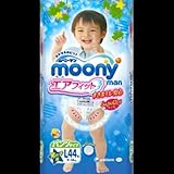【まとめ買い】ムーニーマン エアフィット 男の子 Lサイズ44枚入(パンツタイプ) ×2セット