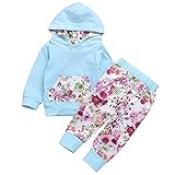 Cutelove　トップ+パンツ2点セット　帽子付け　セット子供服　女の子　ガールズ　赤ちゃん　春　秋　コットン　可愛い　花　普段着