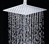 8 "降雨シャワーヘッドクロムLuxury Durable雨ヘッドバスルーム滝効果