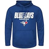 MLB Toronto Blue Jaysメンズsa2フリースパーカー L ブルー