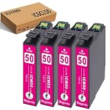 エプソン(Epson)用 IC6CL50 IC50 互換インクカートリッジ【ICM50 マゼンタ 4本セット】増量 純正品と併用可能『最新ICチップ搭載/残量表示/個包装』対応機種:EP-301/EP-302/EP-4004/EP-702A/EP-703A/EP-704A/EP-705A/EP-774A/EP-801A/EP-802A/EP-803A/EP-803AW/EP-804A/EP-804AR/EP-804ARU/EP-804AU/EP-804AW/EP-804AWU/EP-901A/EP-901F/EP-902A/EP-903A/EP-903F/EP-904A/EP-904F/PM-A820/PM-A840/PM-A840S/PM-A920/PM-A940/PM-D870/PM-G4500/PM-G850/PM-G860/PM-T960 プリンター ISO14001/ISO9001認証工場