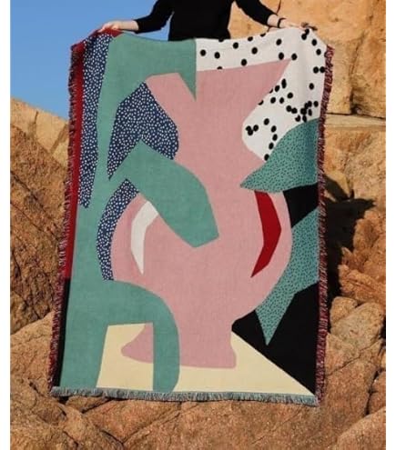 Amazon｜April Throw,ブランケット ，ヴィンテージ ，レトロ