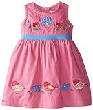 JoJo Maman Bebeベビー女の子Birdieドレス US サイズ: 0 - 3 months カラー: ピンク