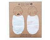 Captain Silly Pants Baby Swaddle, 100% Organic Cotton, Heaven & Earth - by Captain Silly Pants