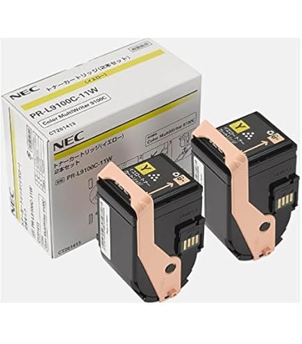 NEC PR-L9100C11～13 トナーカートリッジ 9個セット Amazon | NEC PR-L9100C-13W トナー シアン(2本セット) NE-TNL9100