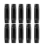 ニップル12、Multipacks 1/2" x 18 -inch 10-Pack ブラック 306_12X18