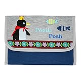 (ポエティック)POETIC じゃばら母子手帳ケース 2801 マルチケース キャラクター ポッシュ(ペンギン) F