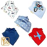 セットof 5 Groovi Gee on the MoveベビーBibsジッピー