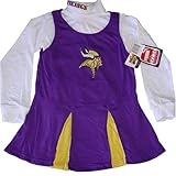 ミネソタ・バイキングスNFL Long Sleeve Cheerleaderドレス16 XL