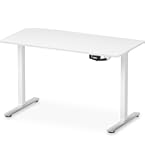 Amazon | Pixio ゲーミングデスク 電動 昇降 ホワイト 脚部 天板