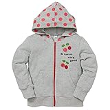 西松屋 [EFD] 裏毛チェリードットジップパーカー 【110cm・120cm・130cm】　120