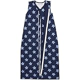 JoJo Maman Bebe 3-in-1 Sleeping Bag, Navy Star, 0-6 Months