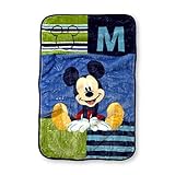 Disney Baby Infant Boy's Mickey Mouse Plush Fleece Throw by Disney