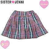 (ジェニィ)JENNI チェック スカッツ ミックス 140 ミックス(090)