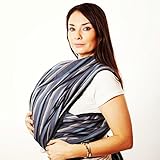 Woven Wrap Baby Carrier for Infants and Toddlers (Rocky Mountain) by Hip Baby Wrap
