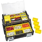 Stalwart 75-MJ5051 Parts and Crafts Tiered Storage Tool Box, 18 by Stalwart