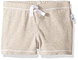 Burt 's Bees Babyベビー女の子ソリッドショーツ(ベビー) カラー: ベージュ