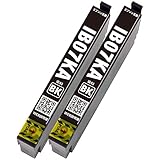 IB07KA (ブラック)【2本セット】 最新 互換 インクカートリッジ 《ICチップ搭載・残量表示対応》 マウス IB07 インク 黒 E