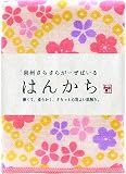 プレーリードッグ 泉州さらさらガーゼ ハンカチ 桜絞り 23×23cm