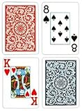 Copag Poker Size Jumbo Index 1546 Playing Cards (Blue Red Setup) [並行輸入品]