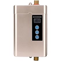 Amazon | Vifxucy 家庭用ミニ電気温水器/タンクレス給湯器/小型