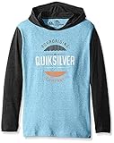Quiksilver Big Boys' Super Dooper Hoodie Hawaiian Ocean Heather X-Large [並行輸入品]