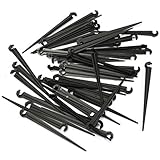 amzmonnsuta 50pcs 4/7mmマイクロホース固定C型ホルダドリップ灌漑アクセサリー 庭の花、野菜、果物や他の灌漑に適しています。