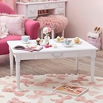 Amazon｜ロマンティックプリンセス テーブル大/Blanc(ブラン