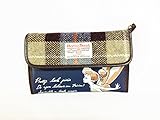 ティンカーベル ハリスツイード 母子手帳ケース ジャバラ マルチケース カードケース 通帳ケース （ディズニー グッズ ショルダー）