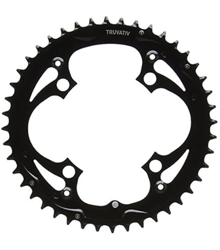 Plateau 36T Shimano FC-RS500 – Pour Chaîne, Noir – Compatible Transmission Route