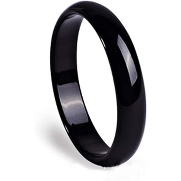 Amazon | オニキス 黒瑪瑙 バングル ブラックアゲート Onyx バングル 