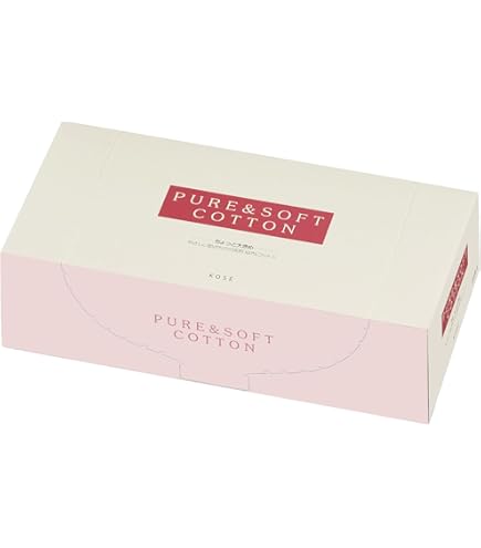 Amazon | メガビューティコットン 80枚入り | コットンパフ 通販