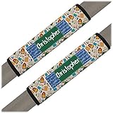 数学レッスンシートベルトカバー(セットof 2 ) ( Personalized )