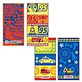 ミニタオル ポケットタオル ハンカチ 2枚組 ディズニーカーズ トミカ ハローキティ ぼんぼんりぼん fo-900t 男の子セット