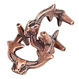 Liebeye タウパズル おもちゃ 鋳造金属 合金 2つ 牛角 がパズル ロック 頭脳 知能 玩具グレート クリスマス ギフト