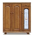 大川家具 baba WOOD WORKS 下駄箱 ベルフラワー 90cm幅 ロータイプ 190202