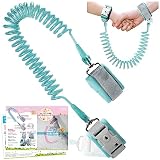 [保育士推奨]ハーネス 子供 迷子防止 スマートキッズベルト 子供用ハーネス リード 安全 1.5M アーム＆アーム (グリーン)