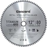 Concord Blades MCB1200T080HP 12-Inch 80 Teeth TCT Ferrous Metal Cutting Blade [並行輸入品]