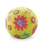 Crocodile Creek Flower Garden Playground Ball, Green, 7" [並行輸入品]