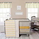 Trend Lab Buttercup Zigzag 3-Piece Crib Bedding Set by Trend Lab [並行輸入品]