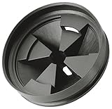InSinkErator QCB-AM Anti-Microbial Quiet Collar Sink Baffle, Black [並行輸入品]