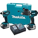 Makita XT218 18V LXT Lithium-Ion Cordless Combo Kit, 2-Piece [並行輸入品]