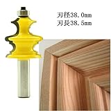 dm08006　フェイスモールディングカッター(大聖堂)・ルータービット1/2Microtungsten carbide