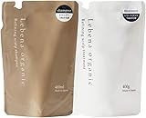 レベナ オーガニック シャンプー トリートメント 詰め替え セット 各400ml オーガニックシャンプー 美容室専売品 人気 アミノ酸シャンプー 洗い流す サロン専売 ダメージ補修トリートメント 天然由来 無添加 リラックスアロマの香り (詰替セット)