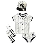 (チェリーレッド) CherryRed ベビー 男の子 コットン 夏 セット かっこいい 野球服 100 3#