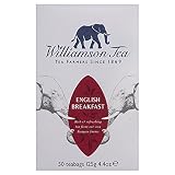 Williamson English Breakfast Tea Bags 50 per pack by Williamson