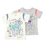 La Chiave 半袖Ｔシャツ(80～130cm)キムラタンの子供服 ライトグレー 95 (53210x53410-151b)