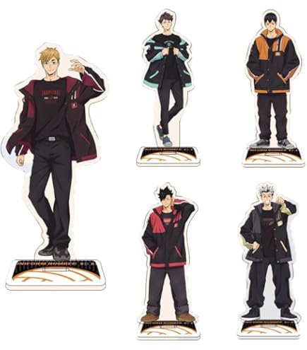 Amazon.co.jp: ハイキュー アクリルスタンド 烏野 音駒 稲荷崎 3点